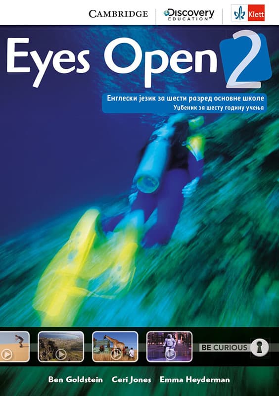 KLETT Engleski jezik 6, Eyes open 2, udžbenik za šesti razred