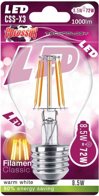 LED sijalica Filament E27 8.5W CSS-X3