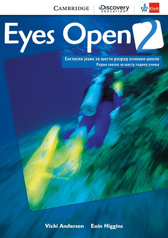 KLETT Engleski jezik 6, Eyes open 2, radna sveska za šesti razred