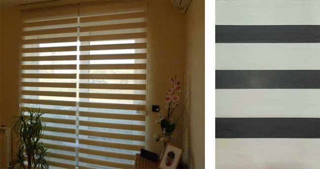 Zebra Rolo Sistem Zidna roletna sa maskom 80x260 Michelle 01 Z2 bela