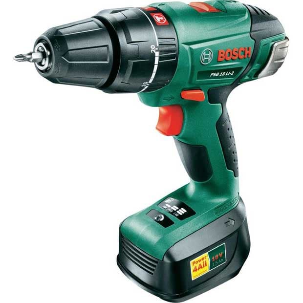 Akumulatorska bušilica odvrtač Bosch PSB 18 LI-2 060398230B