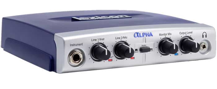 Prenosna muzička kartica za snimanje Lexicon Alpha 2x2x2