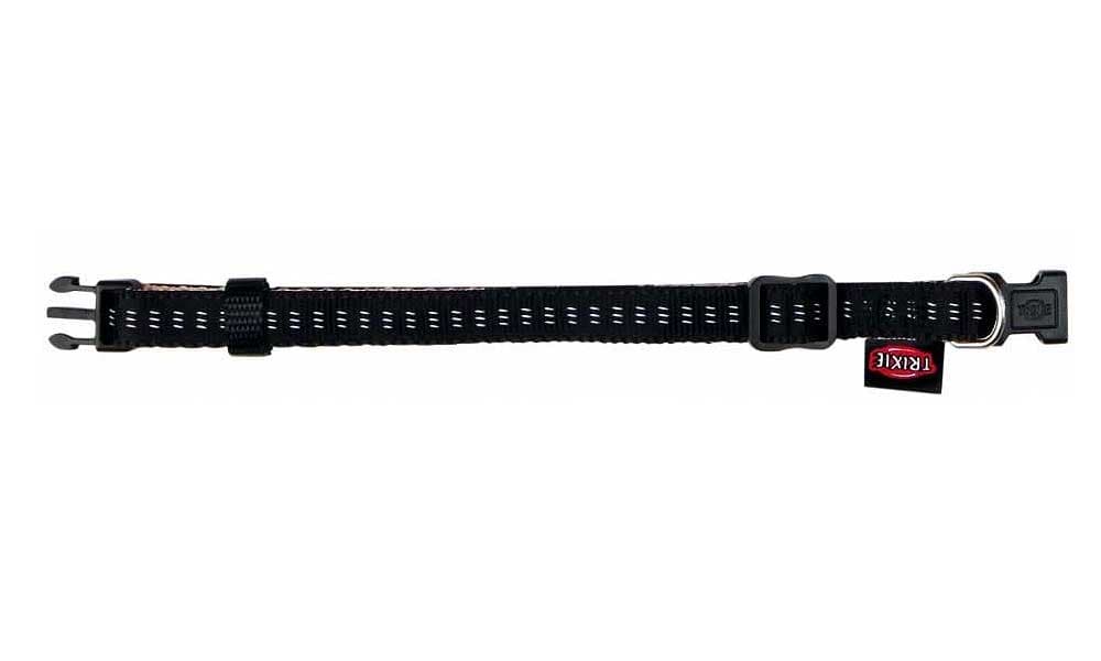 Ogrlica za psa veličina XS Trixie Softline Elegance Black 11571