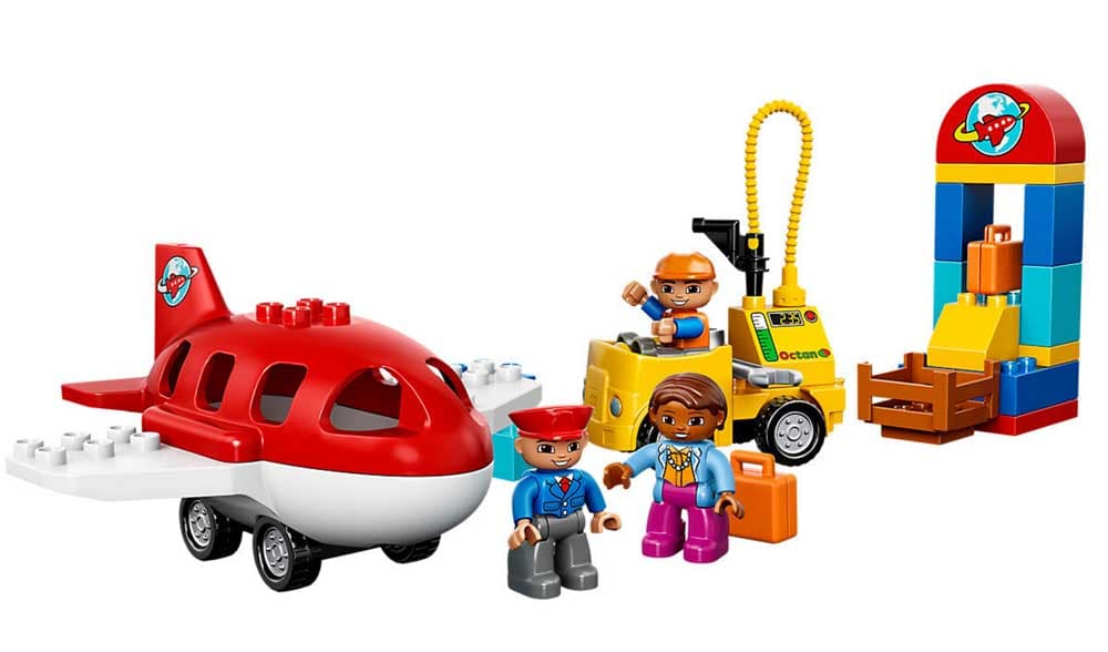 LEGO® DUPLO® Kocke - Aerodrom LE10590