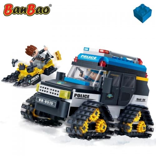 BanBao kocke Policijsko zimsko vozilo 7007