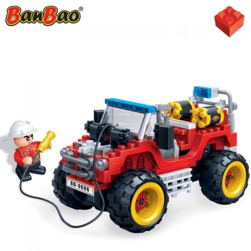 BanBao kocke Vatrogasno vozilo 7106