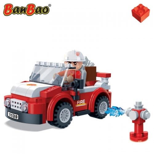 BanBao kocke Vatrogasno vozilo 7117