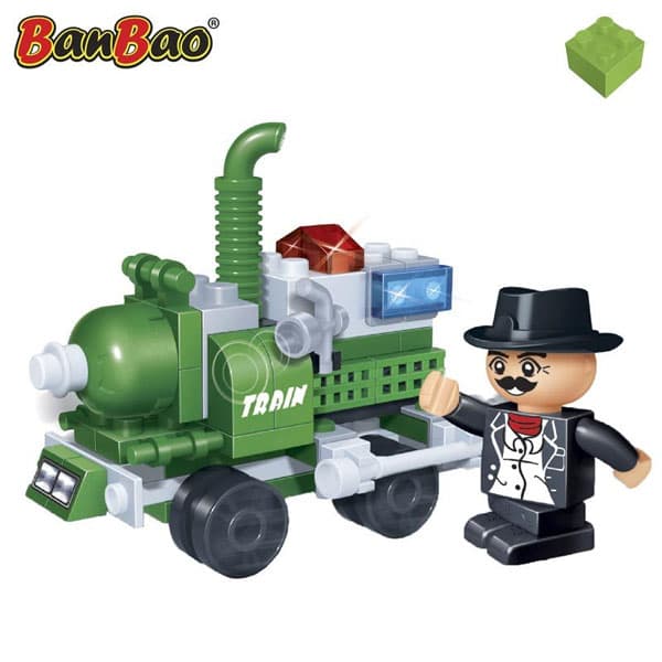 BanBao kocke Parna lokomotiva 8042
