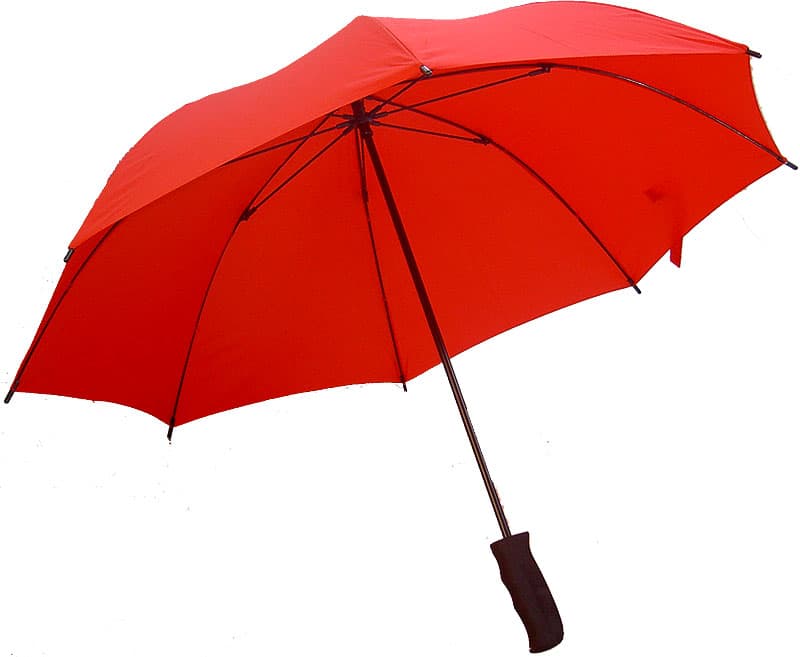 Kikkerland svileni kišobran Red