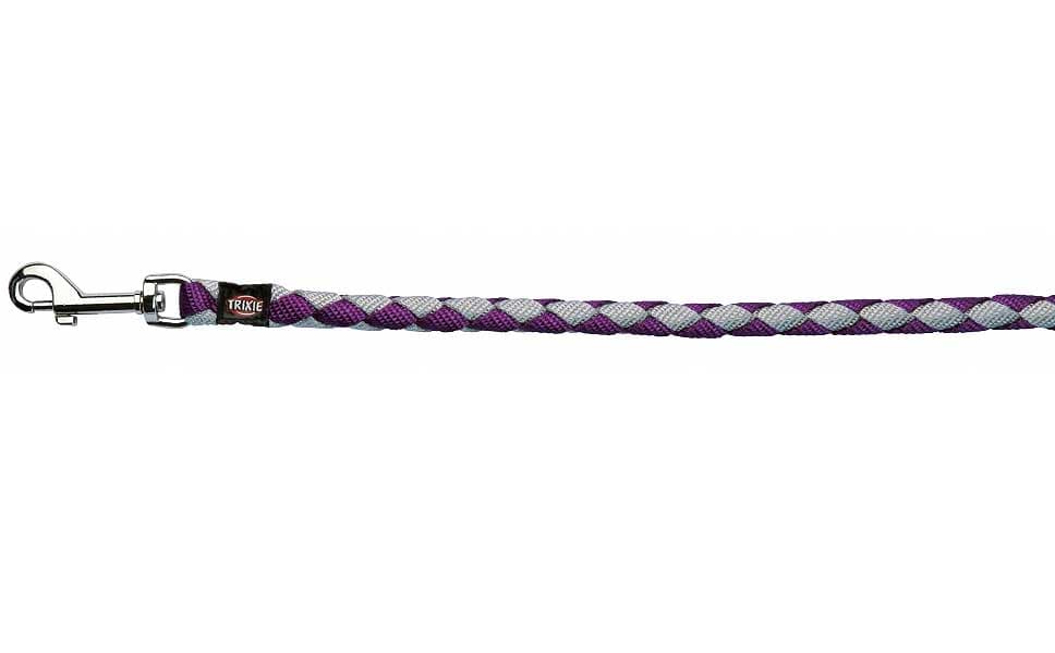 Trixie Cavo Povodac za pse S-M berry/silver 14344