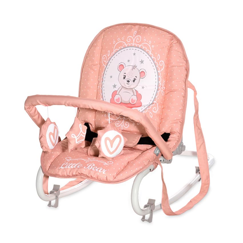 Lorelli Ležaljka za bebe Eliza Mellow rose bear 10110142375