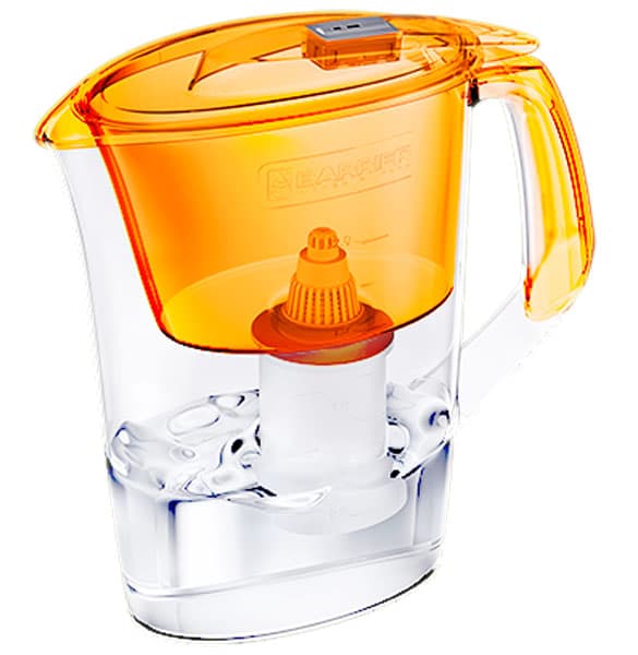 Bokal sa filterom za prečišćavanje vode Style oranž