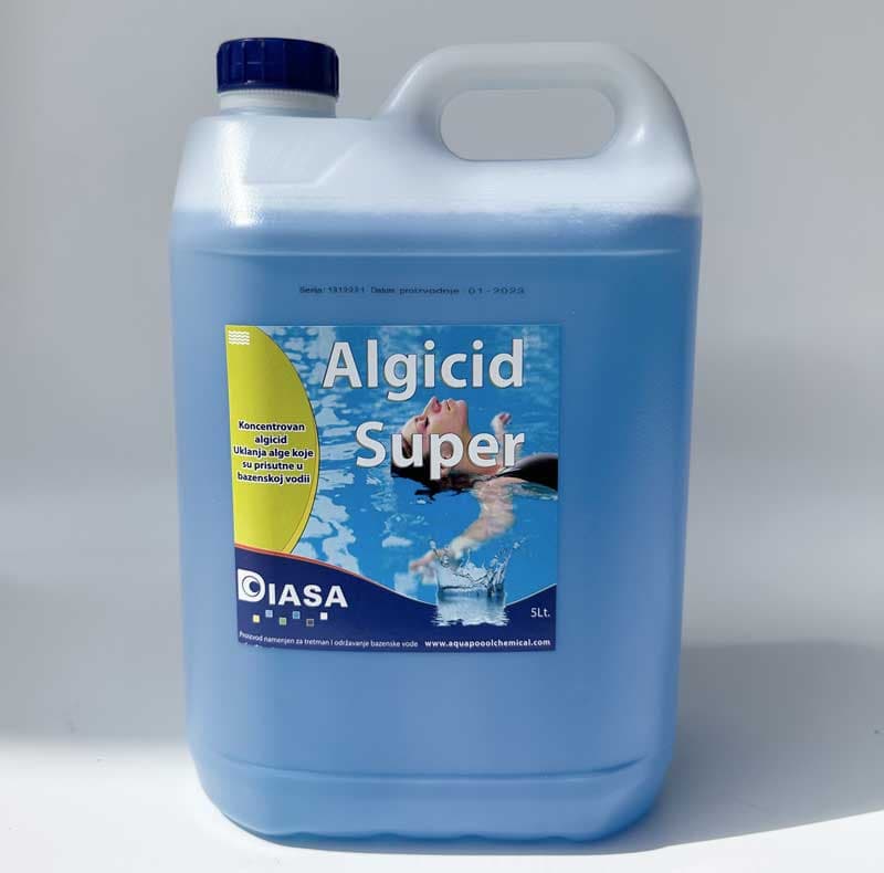 Algicid Super Koncentrovano sredstvo za tretman vode u bazenima 020045 5 lit.