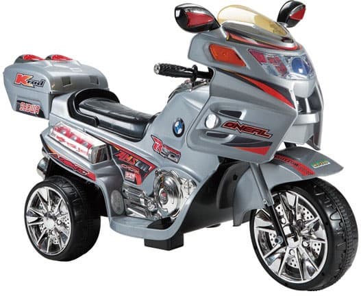 Dečiji motor na akumulator 108 sivi