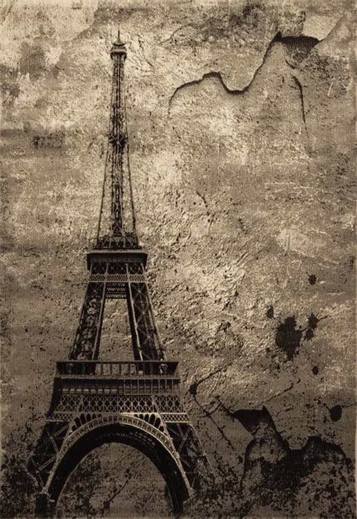 Tepih Ekol Popart P 010 Black Silver 80x150 cm
