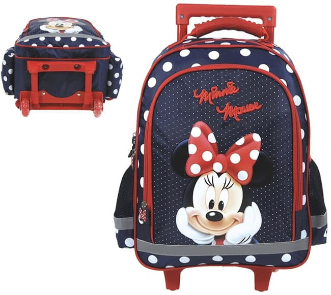 Školski ranac sa točkićima Minnie PL15KMM19