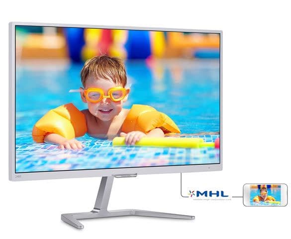 Monitor 24 Philips 246E7QDSW/00 PLS VGA/DVI/MHL-HDMI 82%NTSC