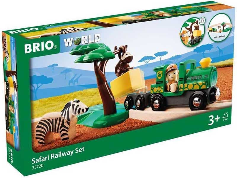 Safari voz sa prugom BRIO 33720