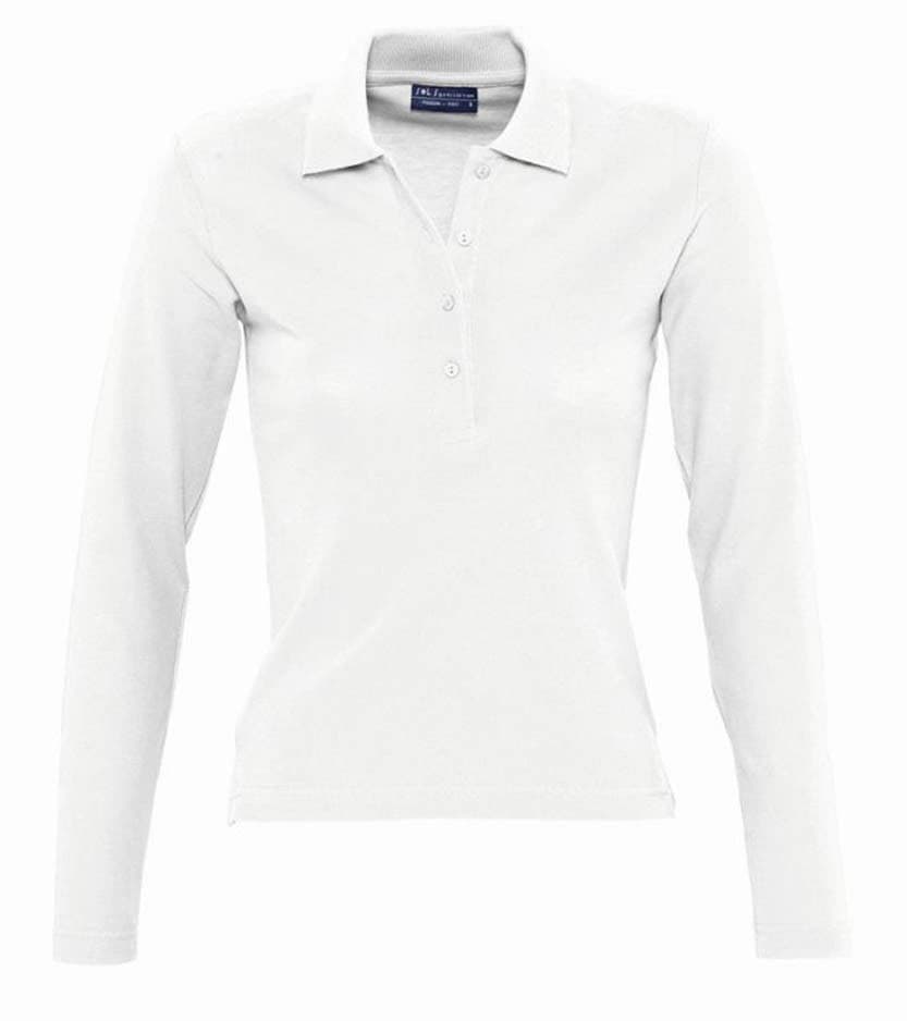 Ženska majica sa dugim rukavima Sols Podium White vel. L 11317