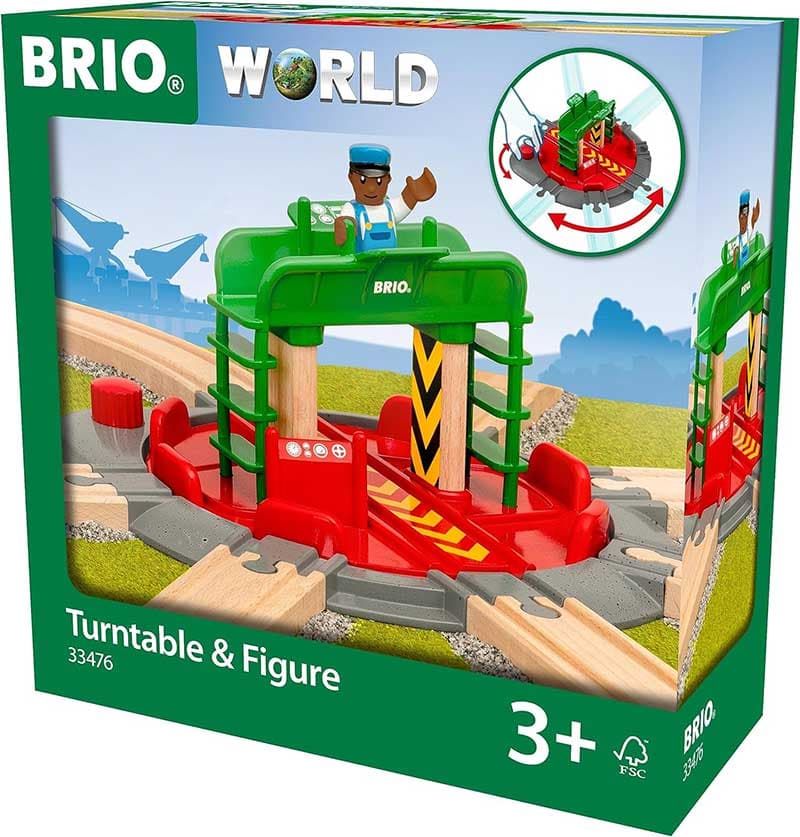BRIO Igračka dodatak za prugu Skretnica sa kontrolnim mostom 33476