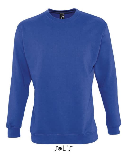 Uniseks dukserica Sols New Supreme - boja Royal Blue - veličina XXL 13250