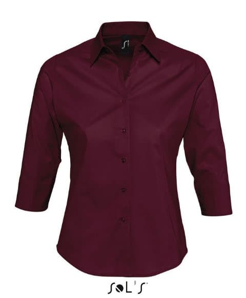 Sols Ženska košulja Effect Burgundy veličina M 17010