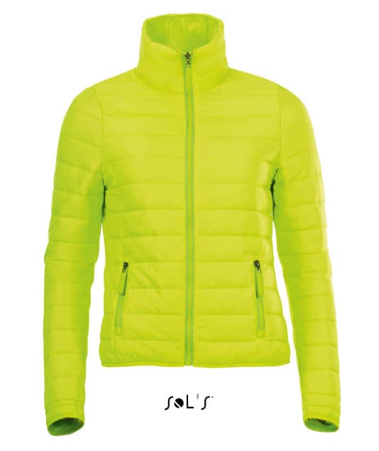 Sols Ženska zimska jakna Ride Women Neon Lime veličina XL 01170