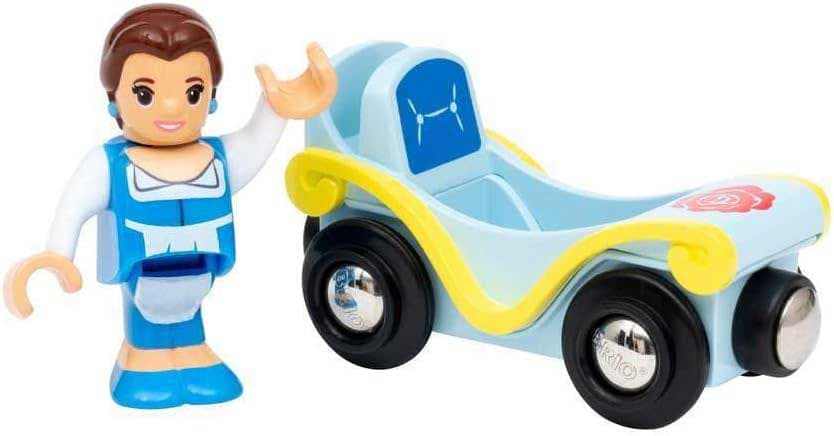 Disney Princess vozići - Princeza Bel i vagon BRIO 33356