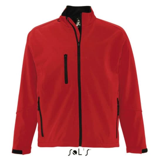 Sols Softshell muška jakna Relax Red XXL 46600