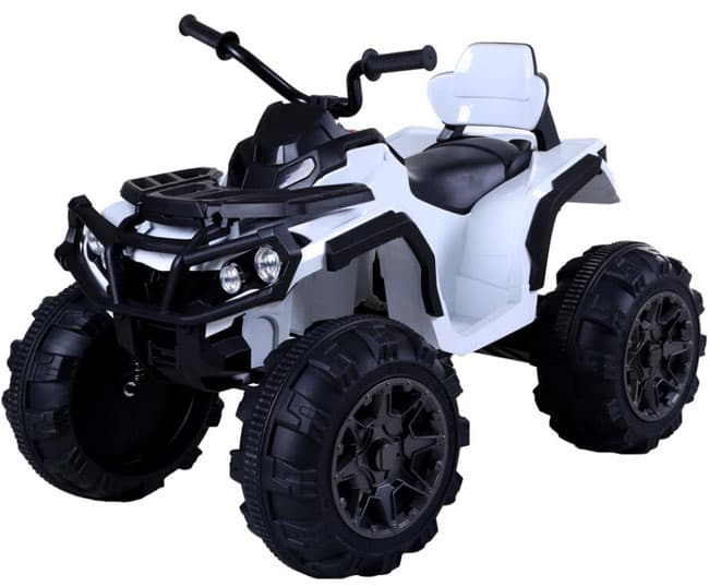 Dečiji motor na akumulator Kvad Beli