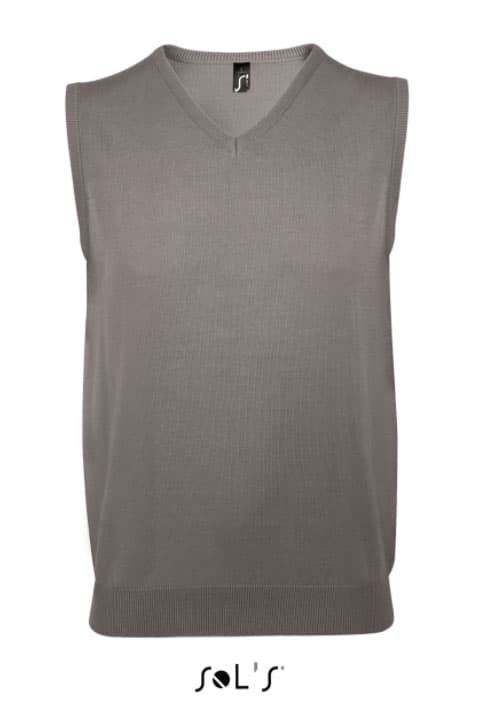 Sols Uniseks prsluk - pulover Gentleman Grey veličina L 00591