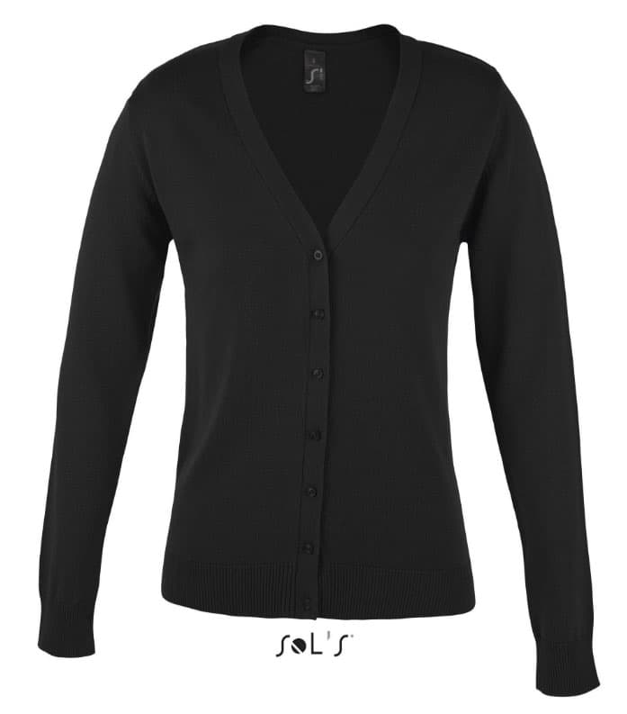 Sols Golden Women Klasičan ženski džemper Black veličina XL 90012