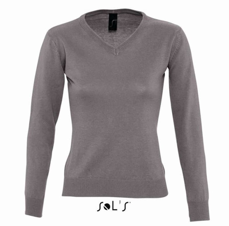 Sols Klasičan ženski džemper Galaxy Women Grey veličina L 90010