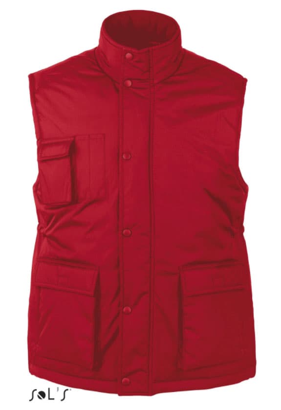 Sols Zimski prsluk Wells Red veličina 3XL 59100