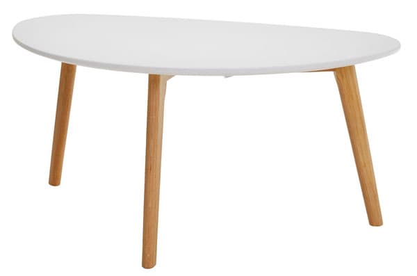 Stočić Lera 48x85cm bela-hrast