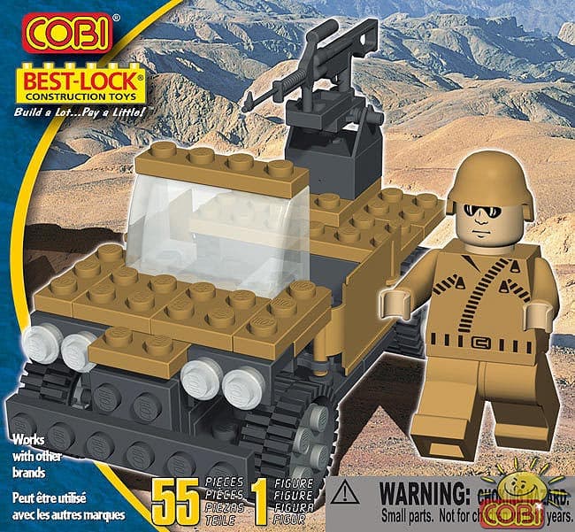Cobi Tenk i Vojnik I 3225