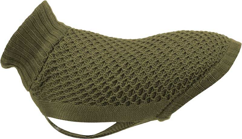 Džemper za psa Norwood olive vel XXS leđa 18cm Trixie 6800700