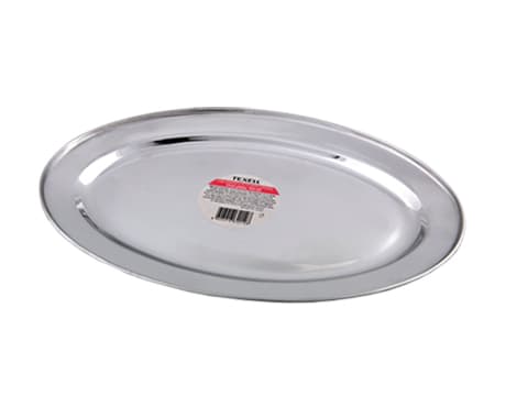 Oval inox Texell 25 x 18cm TIO-25