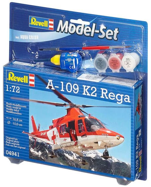 Revell maketa helikoptera sa priborom Model Set A-109 K2 Rega RV64941/5654