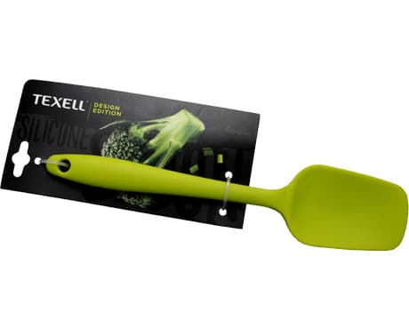 Texell silikonska kašika mala zelena TS-KM125Z 21cm