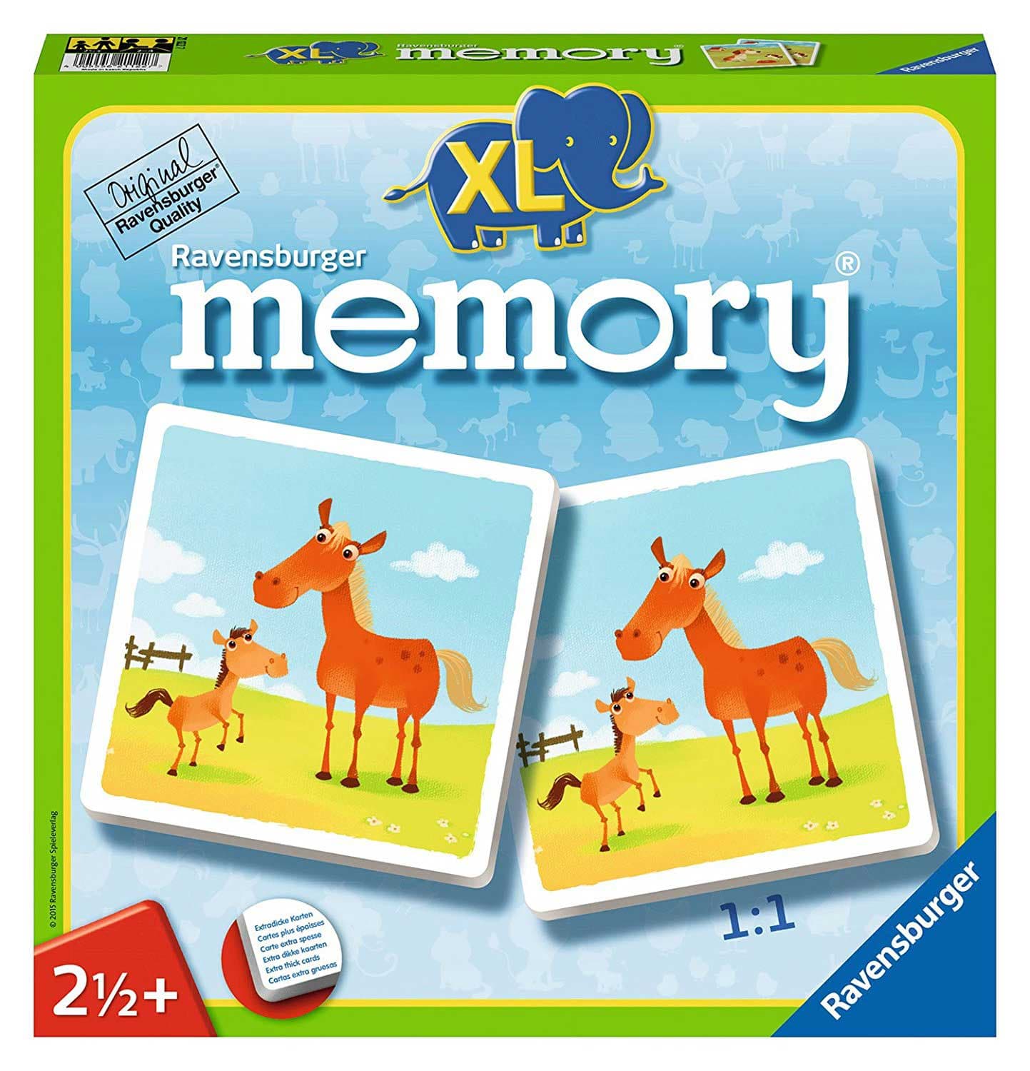 Ravensburger društvena igra Memory XL  RA21122