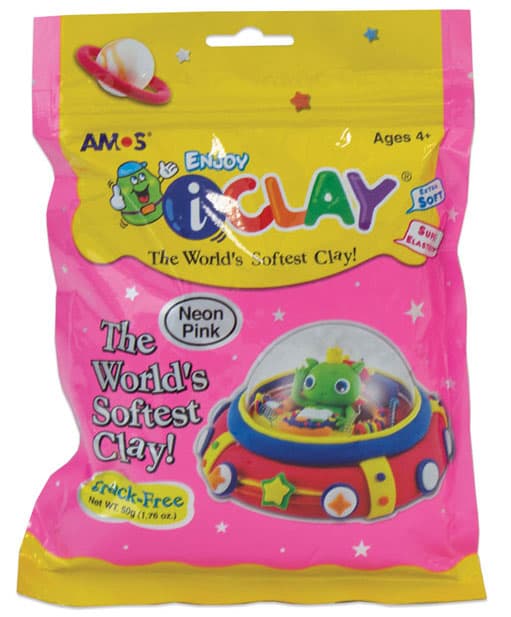 Amos Glina Neon Pink 50g IC9669