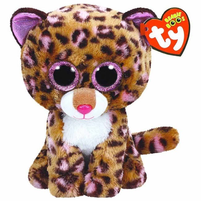 TY Plišana Igračka Leopard Patches MR37068
