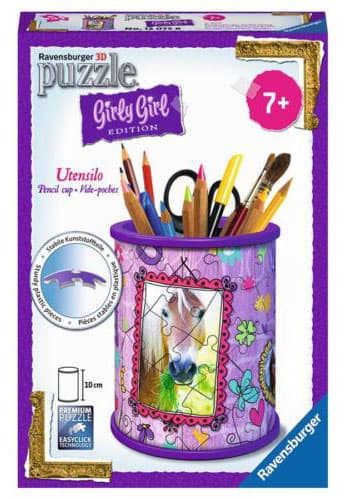 Ravensburger 3D puzzle GIRLY GIRL edition Kutija za olovke - Konji 54 dela RA12075