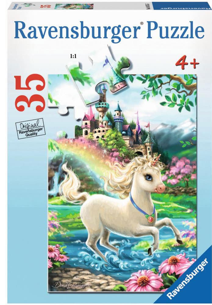 Ravensburger puzzle Dečije puzle - 35 - Unicorn Castle 35 delova RA08765