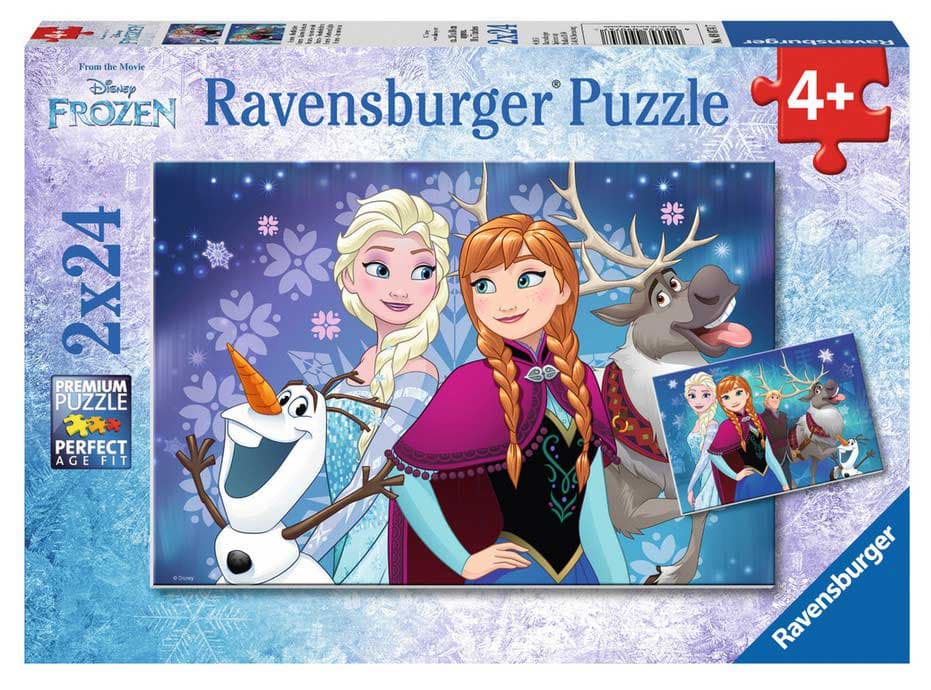 Ravensburger puzzle Dečije puzle - 2x24 - Disney - Frozen 2x24 dela RA09074