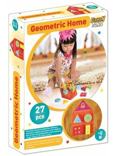 Edukativni Set Geometrijska Kućica 33120