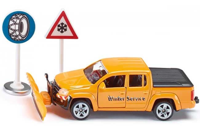 Siku VW Amarok vozilo zimske službe sa plugom za sneg 2546