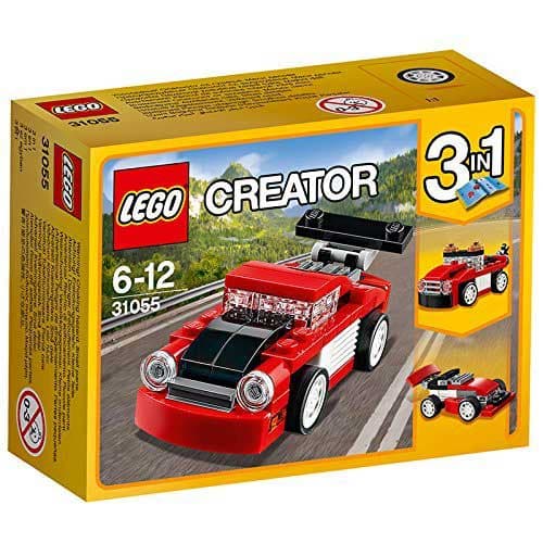 LEGO® Creator kocke 3 in 1 - Red racer - Crveni trkač 72 dela 31055