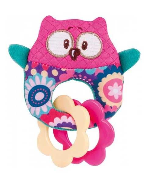 Canpol Zvečka Plišana Forest Friends 68/044 pink